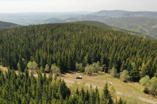 Field reconnaissance and first drone data acquisition in bark beetle forest in Rašelinový potok area
