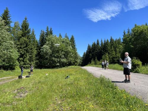 Fifth drone data acquisition in bark beetle forest in Rašelinový potok area